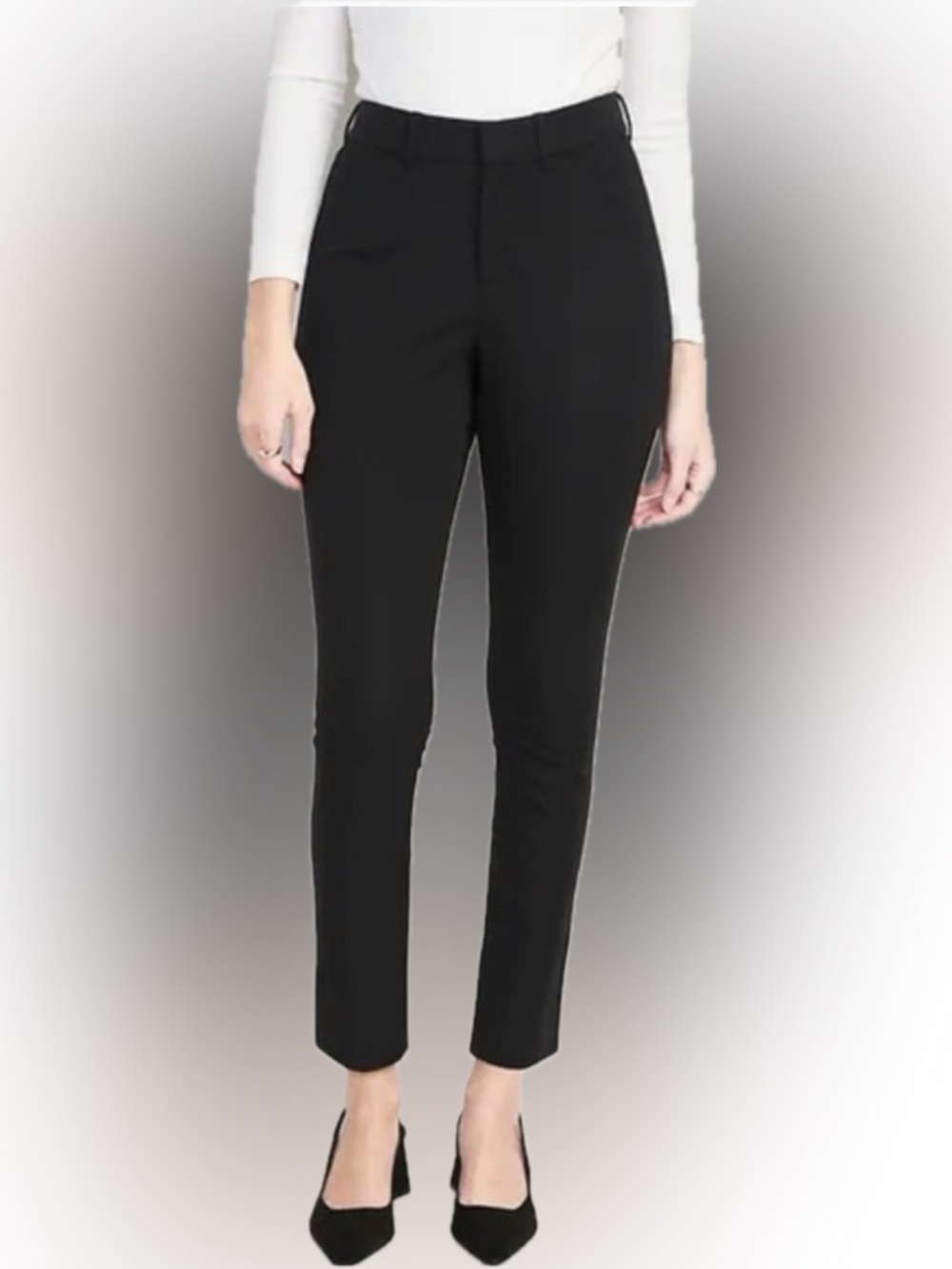 Old Navy Pixie High Rise Ankle Pants Size 12 Black